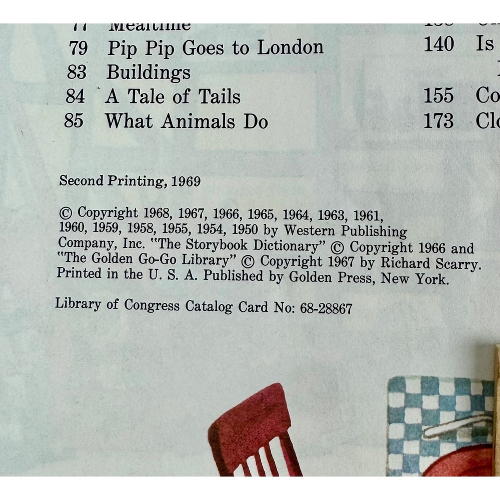 Richard Scarrys Best Story Book Ever 1969 De Luxe Golden Book Hardcover Vintage - Picture 9 of 11